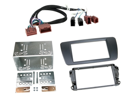 Monteringsram 2-DIN Seat Ibiza, galway grey i gruppen Billjud / Vad passar i min bil / Seat / Ibiza / Ibiza 2009-2015 hos BRL (700381328081)