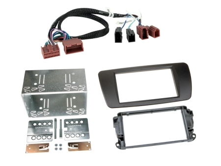 ACV Monteringsram 2-DIN Seat Ibiza, nit black i gruppen Billjud / Vad passar i min bil / Seat / Ibiza / Ibiza 2009-2015 hos BRL (700381328082)