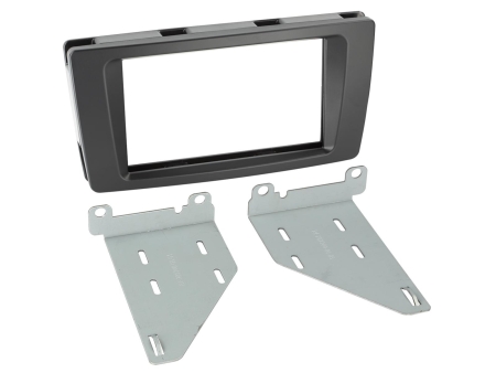 Monteringsram 2-DIN Skoda Octavia/Yeti, svart i gruppen Billjud / Vad passar i min bil / Skoda / Skoda Yeti / Skoda Yeti 2009-2017 hos BRL (700381340081)