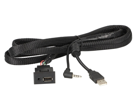 USB/AUX-adapter Mitsubishi ASX 2010-2019 i gruppen Billjud / Vad passar i min bil / Mitsubishi / ASX / ASX 2010-2022 hos BRL (700441202001)
