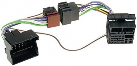Kablageadapter för BMW-modeller 2001-2015, flera färgade kablar.