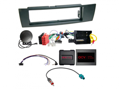 Installationskit 1-DIN BMW 1/3/X1/Z4, 40-pin i gruppen Billjud / Vad passar i min bil / BMW / BMW 3 serie / BMW E90/E91/E92/E93 2005-2011 / Byta stereo BMW E90/E91/E92/E93 2005-2011 hos BRL (700611023031)
