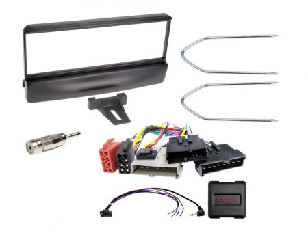 1-DIN Kit Ford, svart 8Pin/8Pin/17Pin SWC i gruppen Billjud / Vad passar i min bil / Ford / Focus / Focus 1998-2004 / Byta stereo Focus 1998-2004 hos BRL (700611114012)