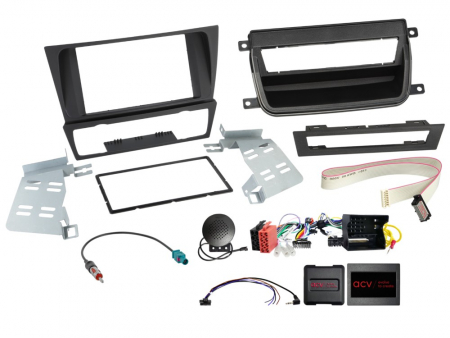 Installationskit 2-DIN BMW 3-serie utan rökpaket i gruppen Billjud / Vad passar i min bil / BMW / BMW 3 serie / BMW E90/E91/E92/E93 2005-2011 / Byta stereo BMW E90/E91/E92/E93 2005-2011 hos BRL (700621023091)