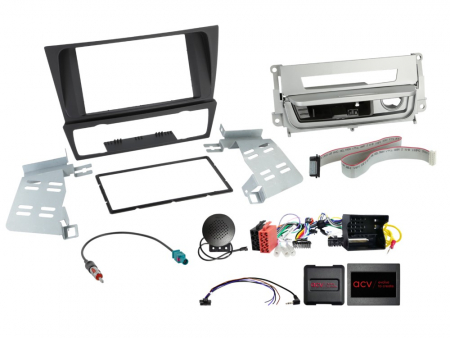 ACV Installationskit 2-DIN BMW 3-serie, silver i gruppen Billjud / Vad passar i min bil / BMW / BMW 3 serie / BMW E90/E91/E92/E93 2005-2011 / Byta stereo BMW E90/E91/E92/E93 2005-2011 hos BRL (700621023092)