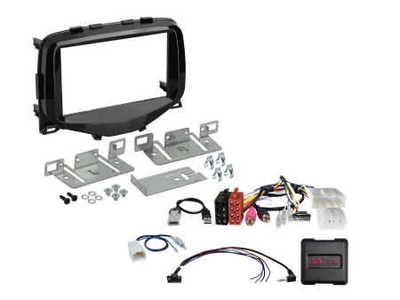 2-DIN Kit Citroën C1/Peugeot 108/Toyota Aygo, SWC/antennadapter i gruppen Billjud / Vad passar i min bil / Toyota / Aygo / Aygo 2014-2023 hos BRL (700621040151)