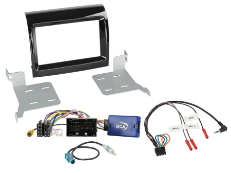 2-DIN Kit Citroen/Fiat/Opel/Peugeot i gruppen Billjud / Vad passar i min bil / Fiat / Ducato hos BRL (700621094355)