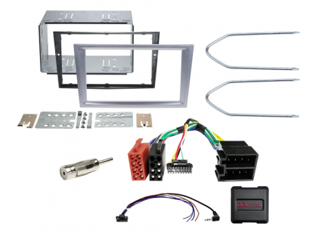 ACV Installationskit 2-DIN Opel matt krom i gruppen Billjud / Vad passar i min bil / Opel / Vivaro / Vivaro 2010-2011 hos BRL (700621230263)