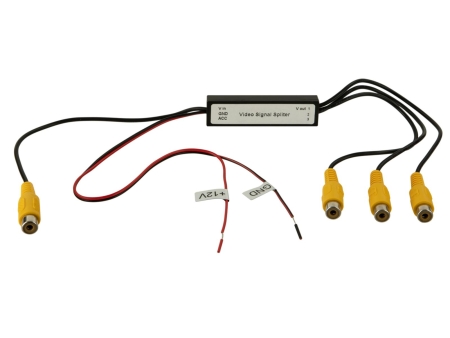 Video signal booster och splitter 1x3 RCA i gruppen Nyheter hos BRL (7007710005009)