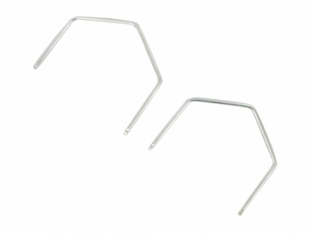 Två metallverktyg för att ta ut dubbeldin-stereon.