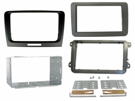 Monteringskit dubbeldin Skoda Superb 2008-2015 i gruppen Billyd / Hva passer i min bil  / Skoda / Skoda Superb / Skoda Superb 2008-2015 hos BRL Electronics (701CT23SK10)