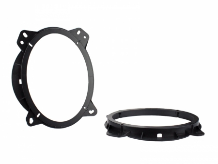 Högtalaradapter för Toyota och Subaru, 6x9 tum, svart plastdesign.