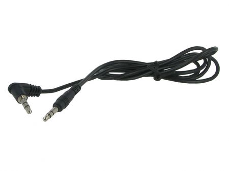 Aux-kabel 3.5mm stereoplugg - 3.5mm stereoplugg, 1 meter lång.