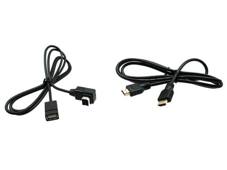 Ersättningskabel: HDMI/USB med kontakter för Pioneer-enheter.
