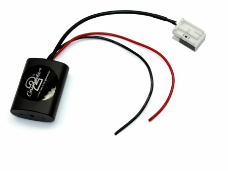 Bluetooth-interface för Audi 2005-2008 med kablar och kontakt.