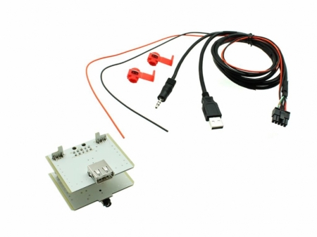 Connects2 Aux- & USB-adapter Fiat i gruppen Billjud / Vad passar i min bil / Fiat / 500 hos BRL Electronics (701CTFIATUSB2)
