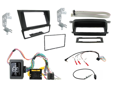 Installationskit BMW E90 06-12, Automatisk A/C i gruppen Billjud / Vad passar i min bil / BMW / BMW 3 serie / BMW E90/E91/E92/E93 2005-2011 / Byta stereo BMW E90/E91/E92/E93 2005-2011 hos BRL Electronics (701CTKBM011)