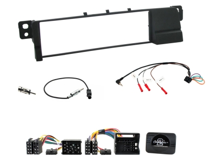 Installationskit BMW 3-Serie E46 1998-2006 i gruppen Billjud / Vad passar i min bil / BMW / BMW 3 serie / BMW E46 1999-2006 / Byta stereo BMW E46 1999-2006 hos BRL Electronics (701CTKBM07)