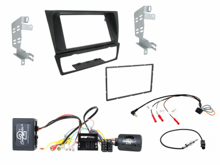 Installationskit 2-DIN BMW 3-Serie E90 06-14 Top HiFi i gruppen Billjud / Vad passar i min bil / BMW / BMW 3 serie / BMW E90/E91/E92/E93 2005-2011 / Byta stereo BMW E90/E91/E92/E93 2005-2011 hos BRL Electronics (701CTKBM27)