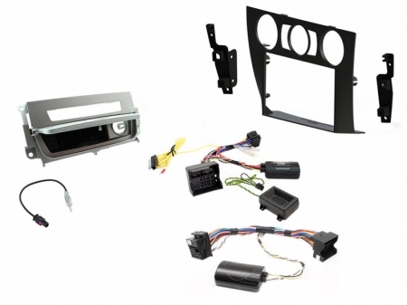 Installationskit BMW 3-Serie E90 06-14, Manuell A/C i gruppen Billjud / Vad passar i min bil / BMW / BMW 3 serie / BMW E90/E91/E92/E93 2005-2011 / Byta stereo BMW E90/E91/E92/E93 2005-2011 hos BRL Electronics (701CTKBMv)