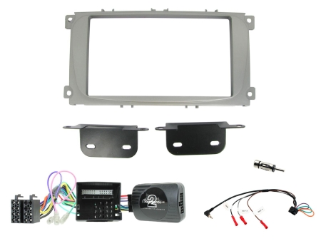 Installationskit Ford Focus/Mondeo/S-Max, Silver i gruppen Billjud / Vad passar i min bil / Ford / S-Max / S-Max 2006- hos BRL Electronics (701CTKFD25)