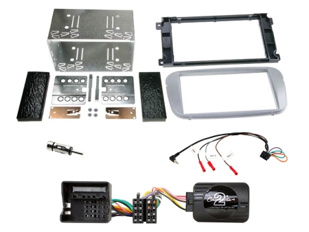 Installationskit Ford Mondeo/Focus, Silver i gruppen Billyd / Hva passer i min bil  / Ford / Mondeo / Mondeo 2007-2013 hos BRL Electronics (701CTKFD52)