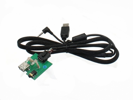 Connects2 Aux- & USB-adapter Kia Sportage/Picanto/Cee'd i gruppen Billyd / Hva passer i min bil  / Kia / Picanto / Picanto 2007-2011 hos BRL Electronics (701CTKIAUSB)