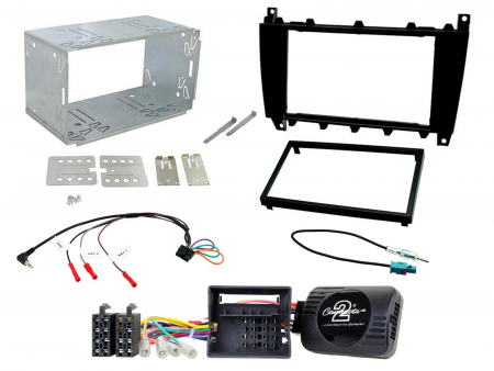 Installationskit Mercedes C-klass W203 2004-2007 i gruppen Billjud / Vad passar i min bil / Mercedes / C-klass / C-klass 2001-2007 W203 hos BRL Electronics (701CTKMB01)