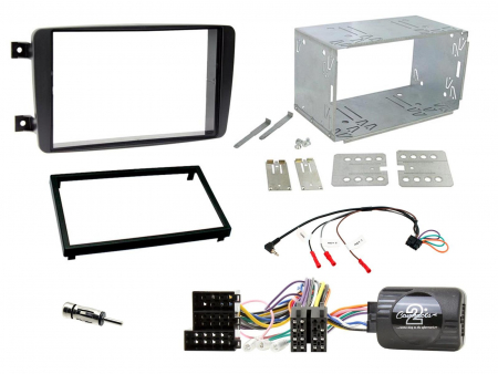 Installationskit Mercedes C-klass W203 <2004, Passivt system i gruppen Billjud / Vad passar i min bil / Mercedes / C-klass / C-klass 2001-2007 W203 hos BRL Electronics (701CTKMB02)