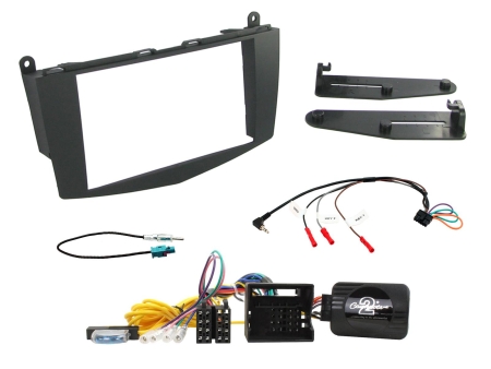 Installationskit Mercedes C-klass 07-11, Passivt system i gruppen Billjud / Vad passar i min bil / Mercedes / C-klass / C-klass 2008-2014 W204 hos BRL Electronics (701CTKMB03)