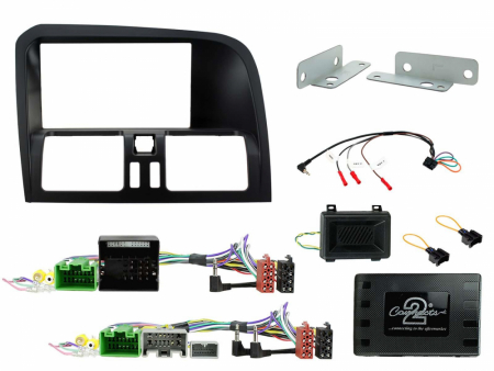 Installationskit Volvo XC60 2008-2017 dubbel-DIN, aktivt system i gruppen Billjud / Vad passar i min bil / Volvo / Volvo XC60 / Volvo XC60 2008-2017 / Byta stereo XC60 2008-2017 hos BRL Electronics (701CTKVL08L)