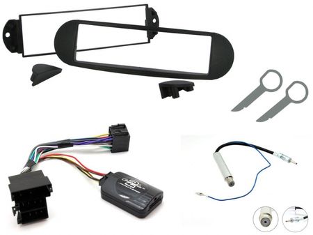 Installationskit Volkswagen Beetle 98-12, Enkeldin-din i gruppen Billjud / Vad passar i min bil / Volkswagen / Beetle / Beetle 1998-2010 hos BRL (701CTKVW06)