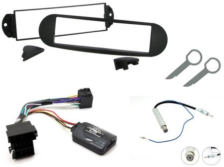 Installationskit Volkswagen Beetle 98-12, Enkeldin-din i gruppen Billjud / Vad passar i min bil / Volkswagen / Beetle / Beetle 1998-2010 hos BRL Electronics (701CTKVW06)