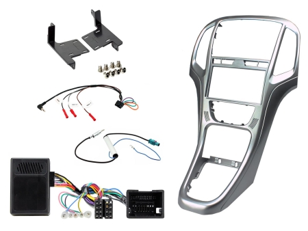 Installationskit Opel Astra 2010> Titangrå i gruppen Billjud / Vad passar i min bil / Opel / Astra / Astra 2009-2015 hos BRL Electronics (701CTKVX01)