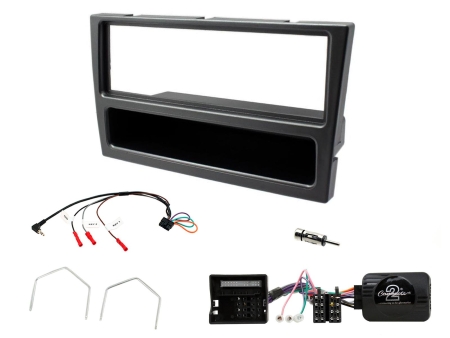 Installationskit Opel Astra 04-10, singel-din, blågrå i gruppen Billjud / Vad passar i min bil / Opel / Astra / Astra 2009-2015 hos BRL Electronics (701CTKVX23)