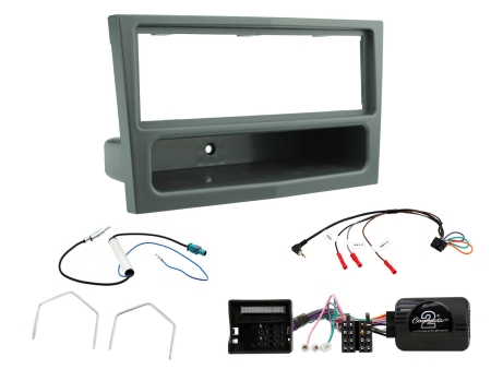 Installationskit Opel Astra 04-10, Antracitfärgad, Singel-Din i gruppen Billjud / Vad passar i min bil / Opel / Astra / Astra 2009-2015 hos BRL Electronics (701CTKVX25)