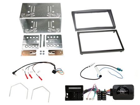 Installationskit Opel Antara/Astra/Corsa 04-10, Silver i gruppen Billjud / Vad passar i min bil / Opel / Corsa / Corsa 2006-2011 hos BRL Electronics (701CTKVX32)