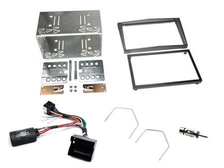 Installationskit Opel Antara/Astra/Corsa 04-10, DARK Silver, CAN-Bus i gruppen Billjud / Vad passar i min bil / Opel / Corsa / Corsa 2006-2011 hos BRL Electronics (701CTKVX33)