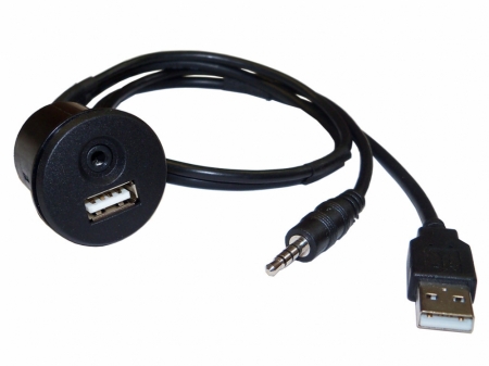 Connects2 Aux- och USB-adapter Nissan 11> i gruppen Billyd / Hva passer i min bil  / Nissan / Micra / Micra K13 2010-2017 hos BRL Electronics (701CTNISSANUSB)