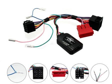 Rattstyrningskablage Hyundai i10/i20/i30/IX20/Santa Fe Analog i gruppen Billjud / Vad passar i min bil / Hyundai / i30 / i30 2013-2017 hos BRL Electronics (701CTSHY0042)