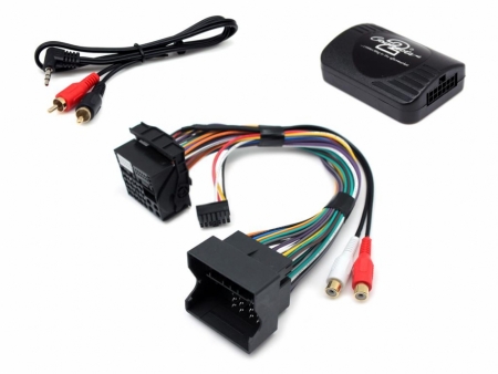 Citroen & Peugeot Aux-adapter, Quadlock i gruppen Billjud / Vad passar i min bil / Peugeot / Peugeot 207 / Peugeot 207 2006-2014 hos BRL Electronics (701CTVPGX011)