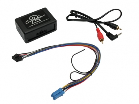 Aux-adapter med kablar för Skoda innan 2005, Mini ISO.