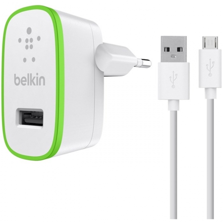 Belkin Väggladdare med Micro-USBkabel 1.2m Vit i gruppen  hos BRL Electronics (713149244)