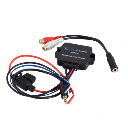 Auto-Connect BTRA, AUX- till Bluetooth-adapter (ström via +12V) i gruppen Billjud / Smartphone i bil / Bluetooth i bilen hos BRL Electronics (720BTRA)