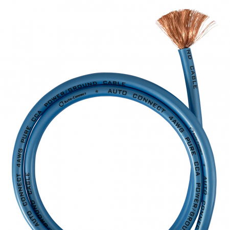 Auto-Connect CCA strömkabel 20mm², blå i gruppen Billjud / Kablar / Strömkabel hos BRL Electronics (720CCA204BU)