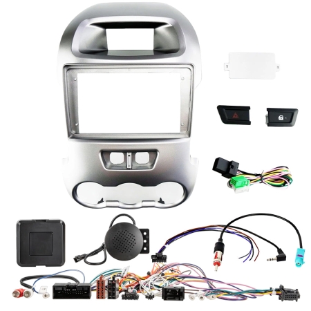 Auto-Connect Installationskit för 9-tums bilstereo, Ford Ranger 2012-2016, silver i gruppen Billjud / Vad passar i min bil / Ford / Ranger / Ranger 2012-2016 hos BRL (720F9FD2)