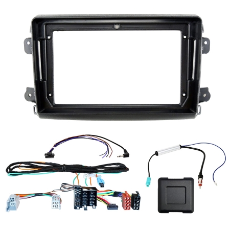Auto-Connect Installationskit för 9-tums bilstereo, Fiat Ducato 2021-, Jumper, Relay, Movano och Boxer i gruppen Billjud / Vad passar i min bil / Peugeot / Peugeot Boxer / Peugeot Boxer 2024- hos BRL (720F9FT9)