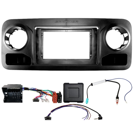 Auto-Connect Installationskit för 9-tums bilstereo, Mercedes Sprinter W907/W910 2018- i gruppen Billjud / Vad passar i min bil / Mercedes / Sprinter / Sprinter 2019- hos BRL (720F9MC11)