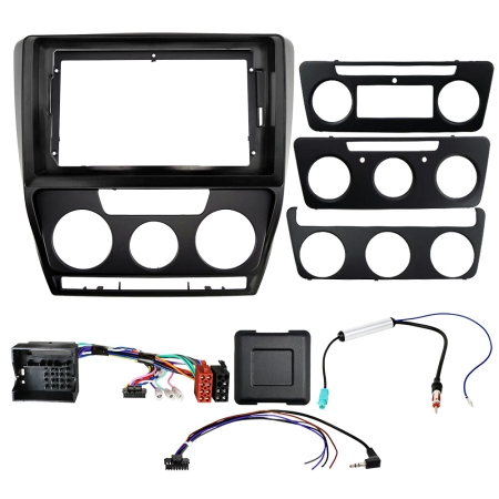 Auto-Connect Installationskit för 9/10.1-tums bilstereo, Skoda Octavia 1Z 2004-2013 i gruppen Billjud / Vad passar i min bil / Skoda / Skoda Octavia / Skoda Octavia 2009-2012 hos BRL (720F9SK1)
