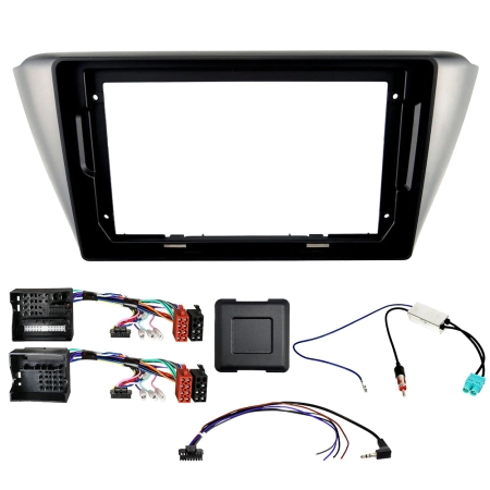 Auto-Connect Installationskit för 9-tums bilstereo, Skoda Fabia NJ 2015-2023 i gruppen Billjud / Vad passar i min bil / Skoda / Skoda Fabia / Skoda Fabia 2022- hos BRL (720F9SK3)